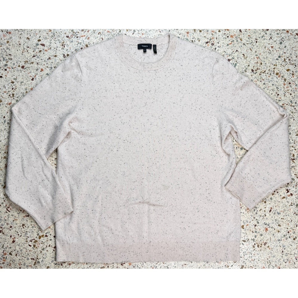Theory Men's Crew Neck Long‎ Sleeve Sweater Size XXL